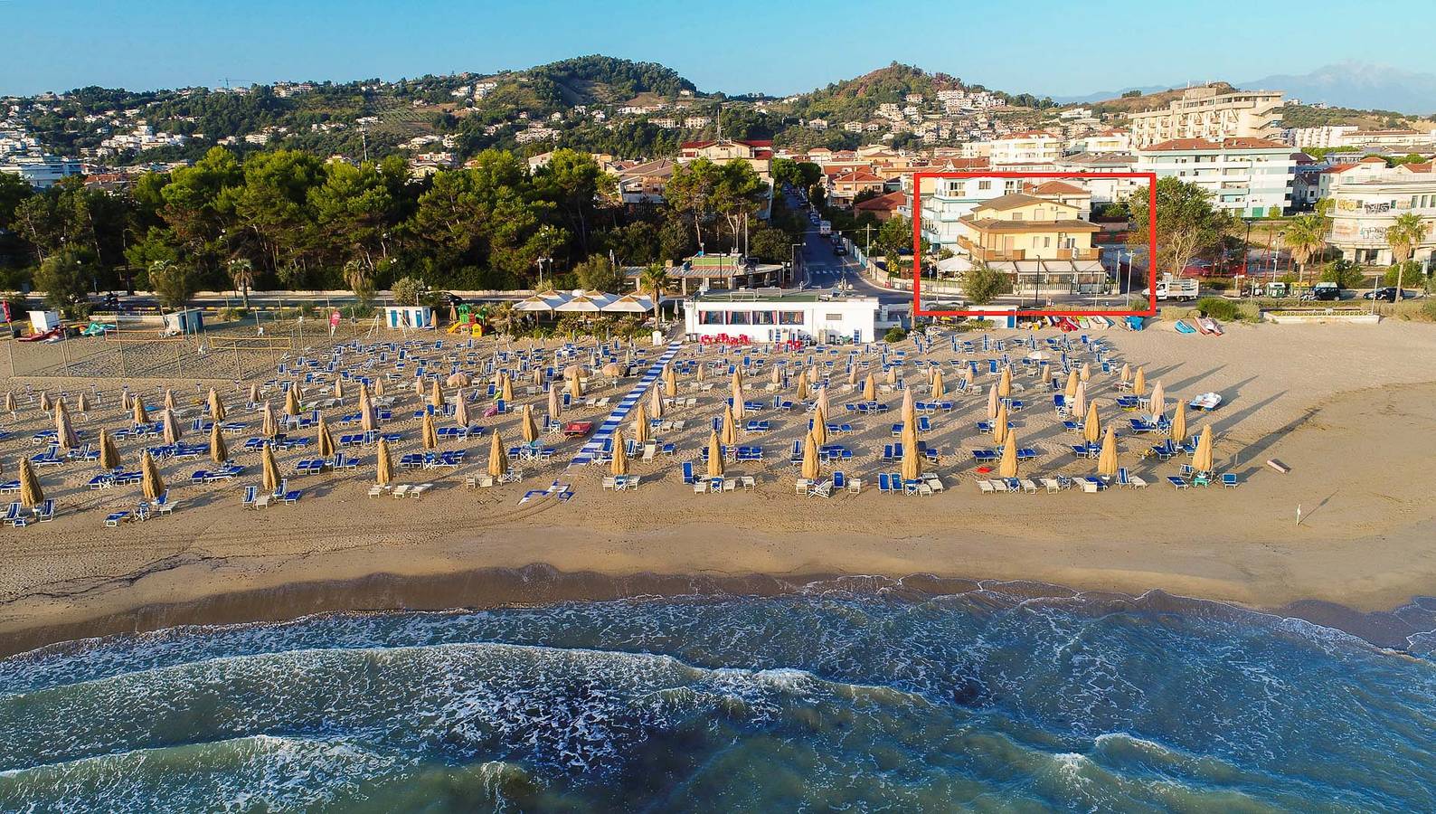 Palm Beach House - Vista mare - Sea view in Spiaggia libera, accessibile per disabili, Montesilvano