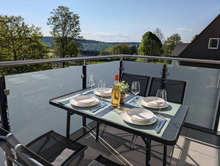 Ferienwohnung für 4 Personen, mit Balkon in Winterberg