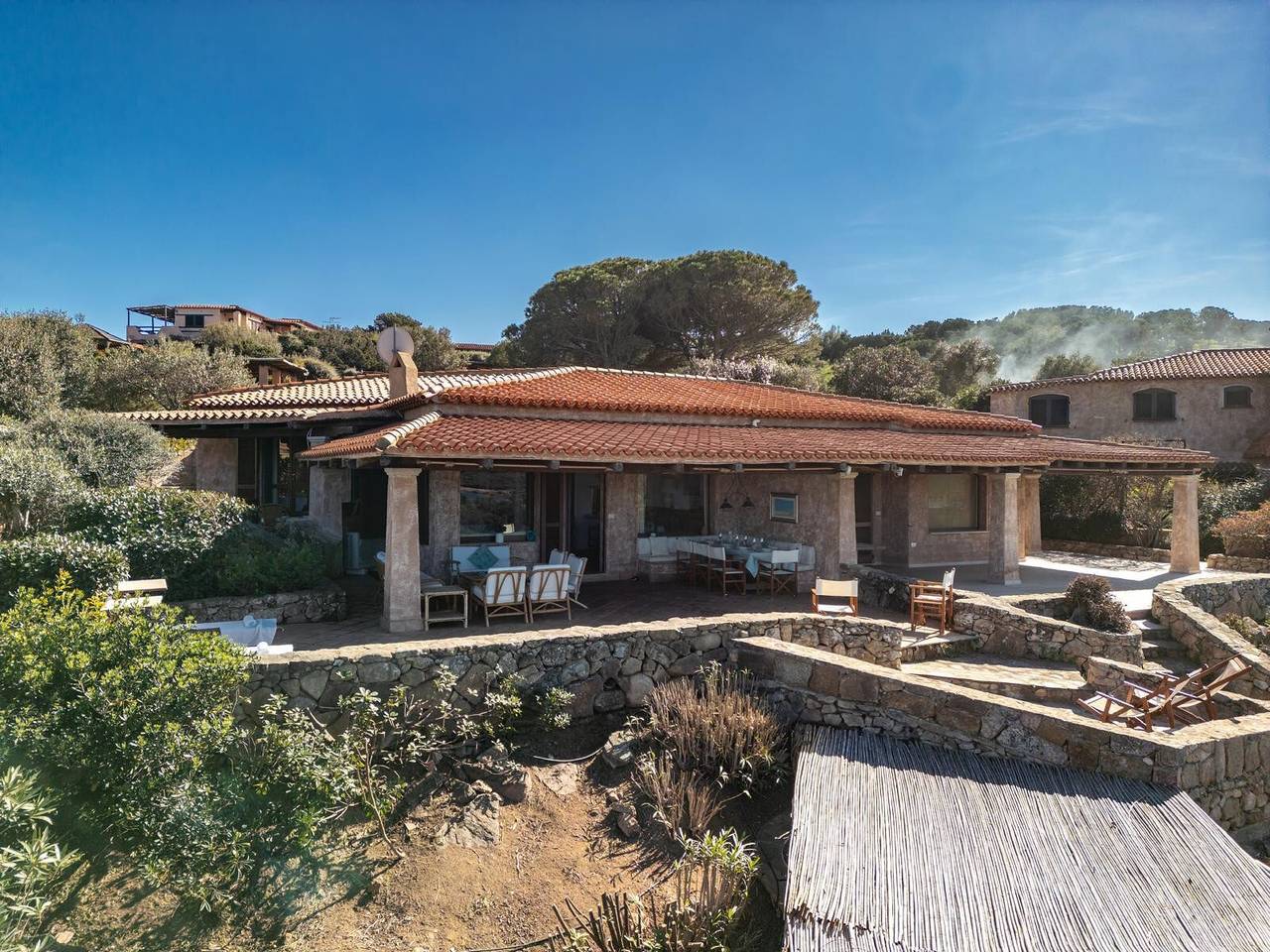 Villa 'Camilla, Costa Corallina' con Vista Mare, Terrazza Privata e Aria Condizionata in Costa Corallina, Olbia-Tempio