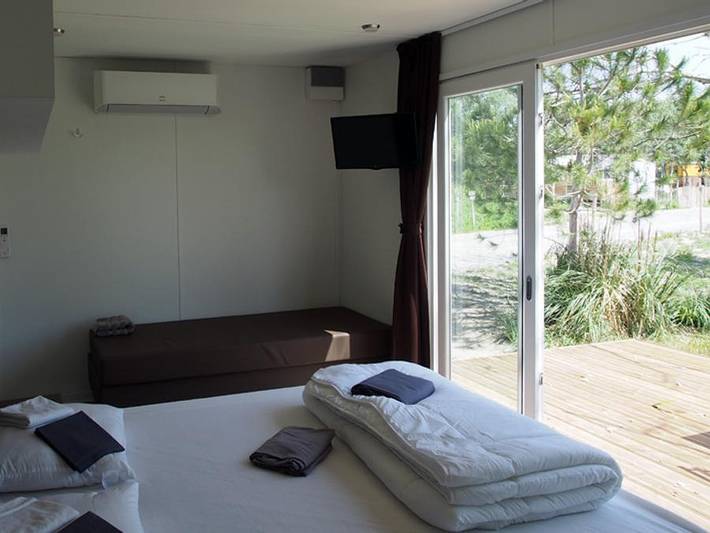 Camping Les Bois Flottés - Mobilheim 2 personen - Mini Suite 2Pers. in Salin-de-Giraud, Arles
