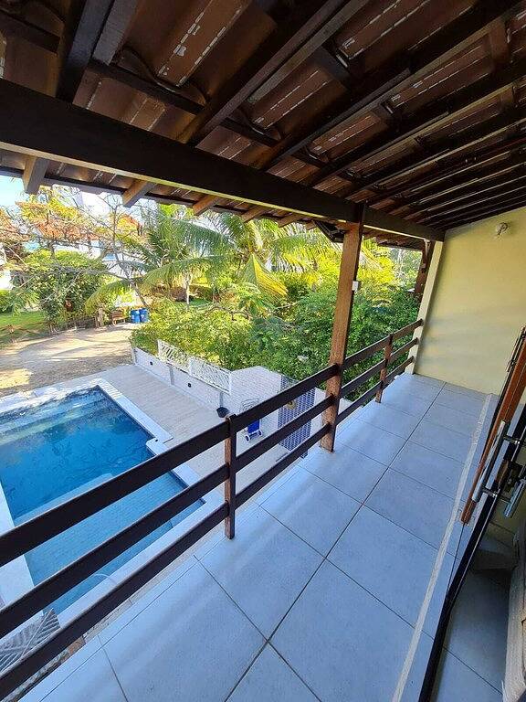Casas e apartamentos de temporada para 8 pessoas, com jardim e balcão em Tamandaré