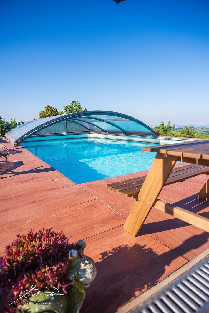 Villa 'Casa Vacanze Elios B' con vista sulle montagne, Wi-Fi e aria condizionata in Santa Maria della Versa, Oltrepò Pavese