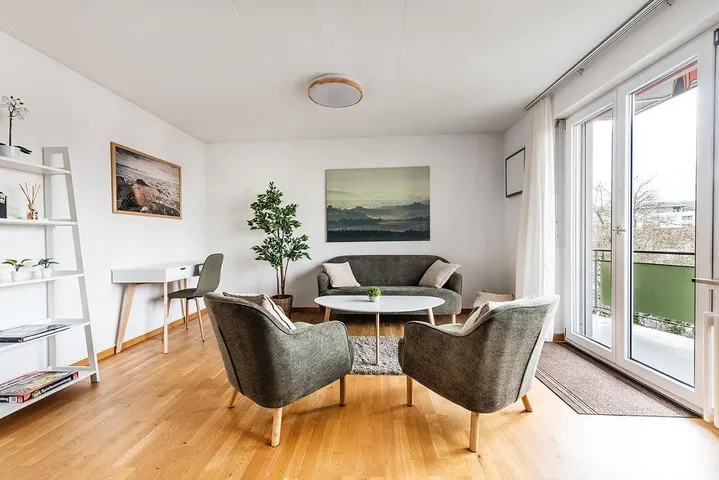 Ferienwohnung für 5 Personen, mit Ausblick und Balkon - 1