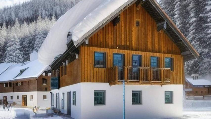 Ferienhaus für 2 Personen, mit Sauna und Pool sowie Garten und Terrasse in Obertraun