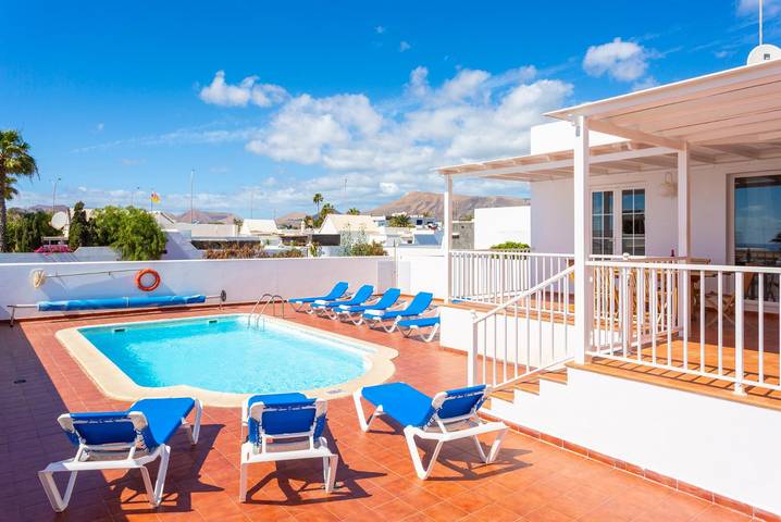 Chalet para 10 personas, con vistas al mar y jardín en Lanzarote - 3