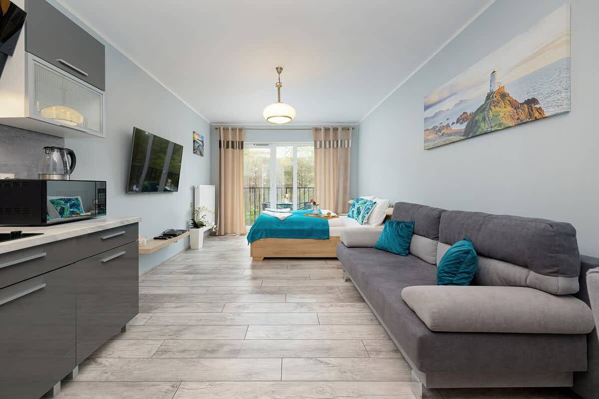 Ganzes Studio, Na Wydmach A24 | Międzywodzie | Near Beach in Międzywodzie, Wollin