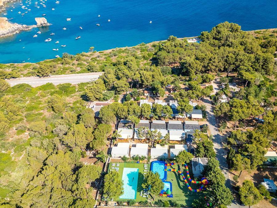 Camping für 6 Personen in Santa Cesarea Terme, Salento