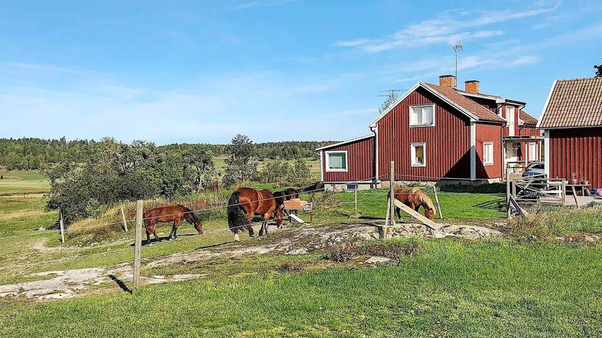 Ferienhaus für 10 Personen, mit Terrasse, mit Haustier in Mittelschweden