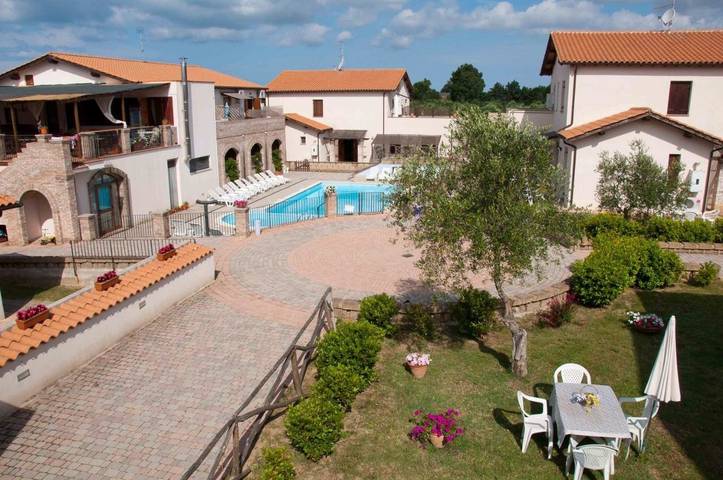 Ferienhaus für 5 Personen, mit Balkon und Terrasse sowie Garten und Pool in Prato Ranieri
