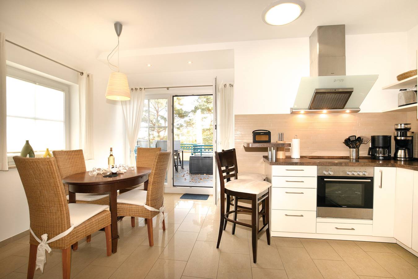 Appartement de vacances entier, Kurparkresidenz Baabe Penthouse Windjammer in Baabe, Région de Rügen