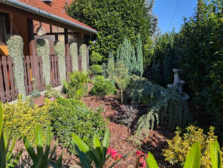 Ferienhaus für 13 Personen, mit Garten