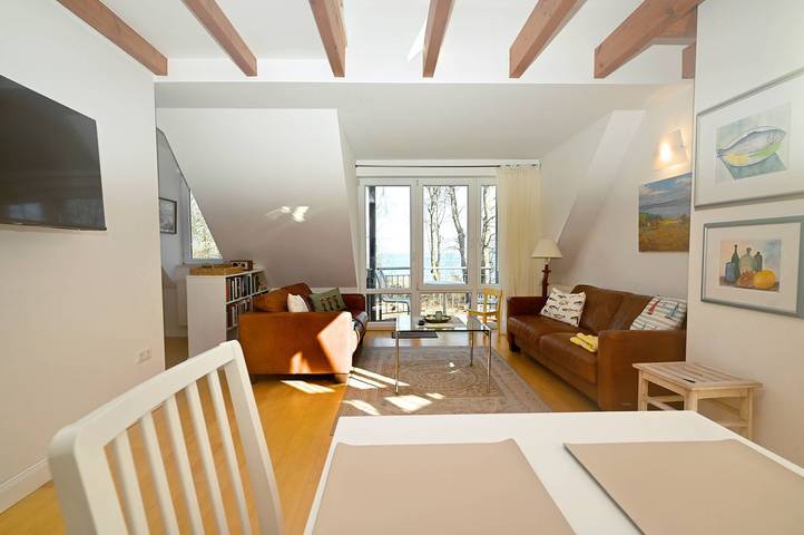 Ferienwohnung für 3 Personen, mit Sauna und Balkon in Hohwacht