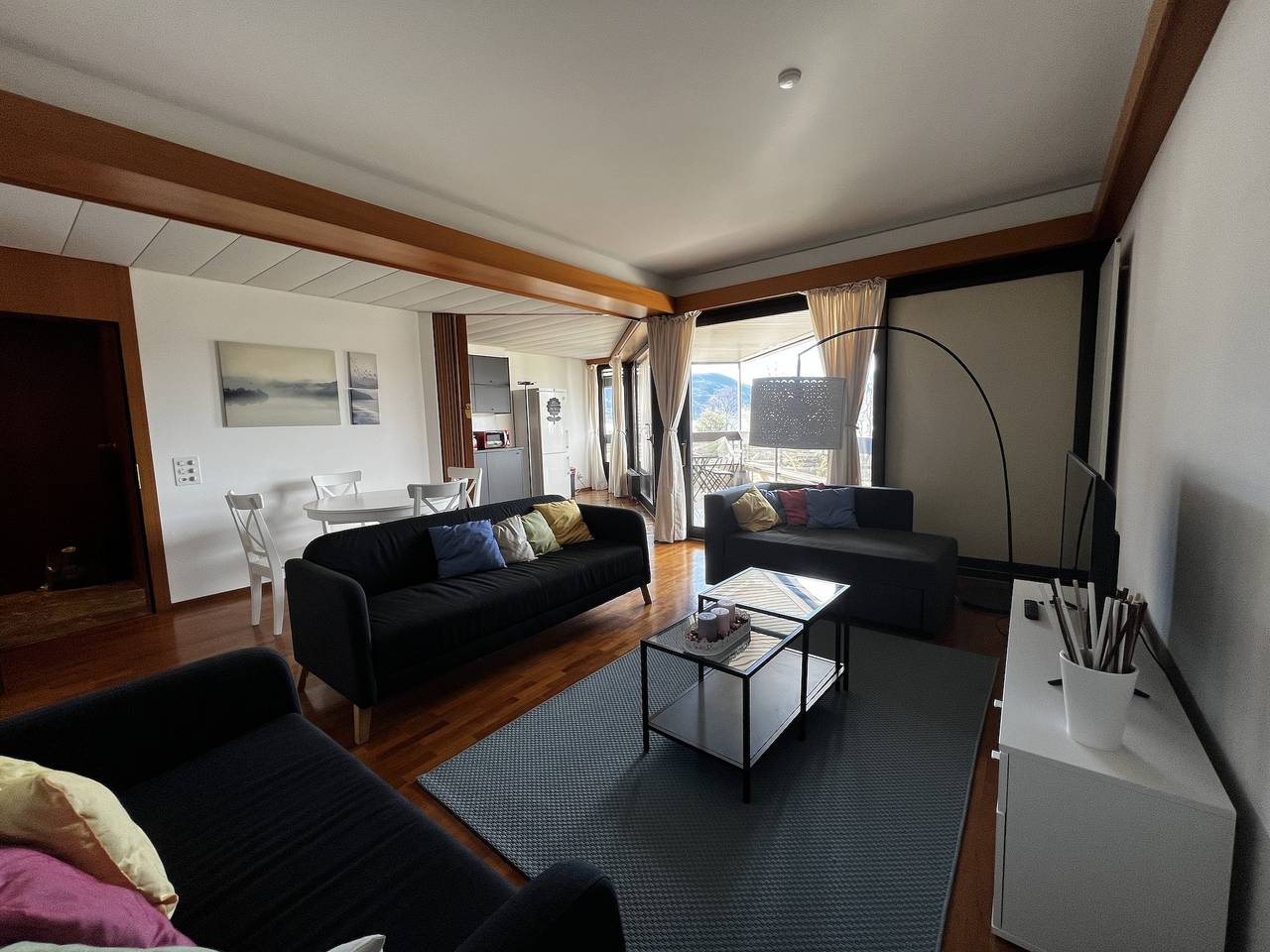 Ganze Wohnung, Lugano City Apartment in Cassarate mit Blick auf den See, 5 Minuten vom Zentrum entfernt in Lugano, Luganersee