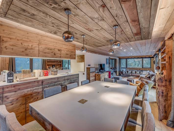 Ganze Wohnung, Champagny - Premium Apartment 6 Zimmer, 12 Pers, Wifi, Parkplatz in Champagny-en-Vanoise, Vanoise-Massiv