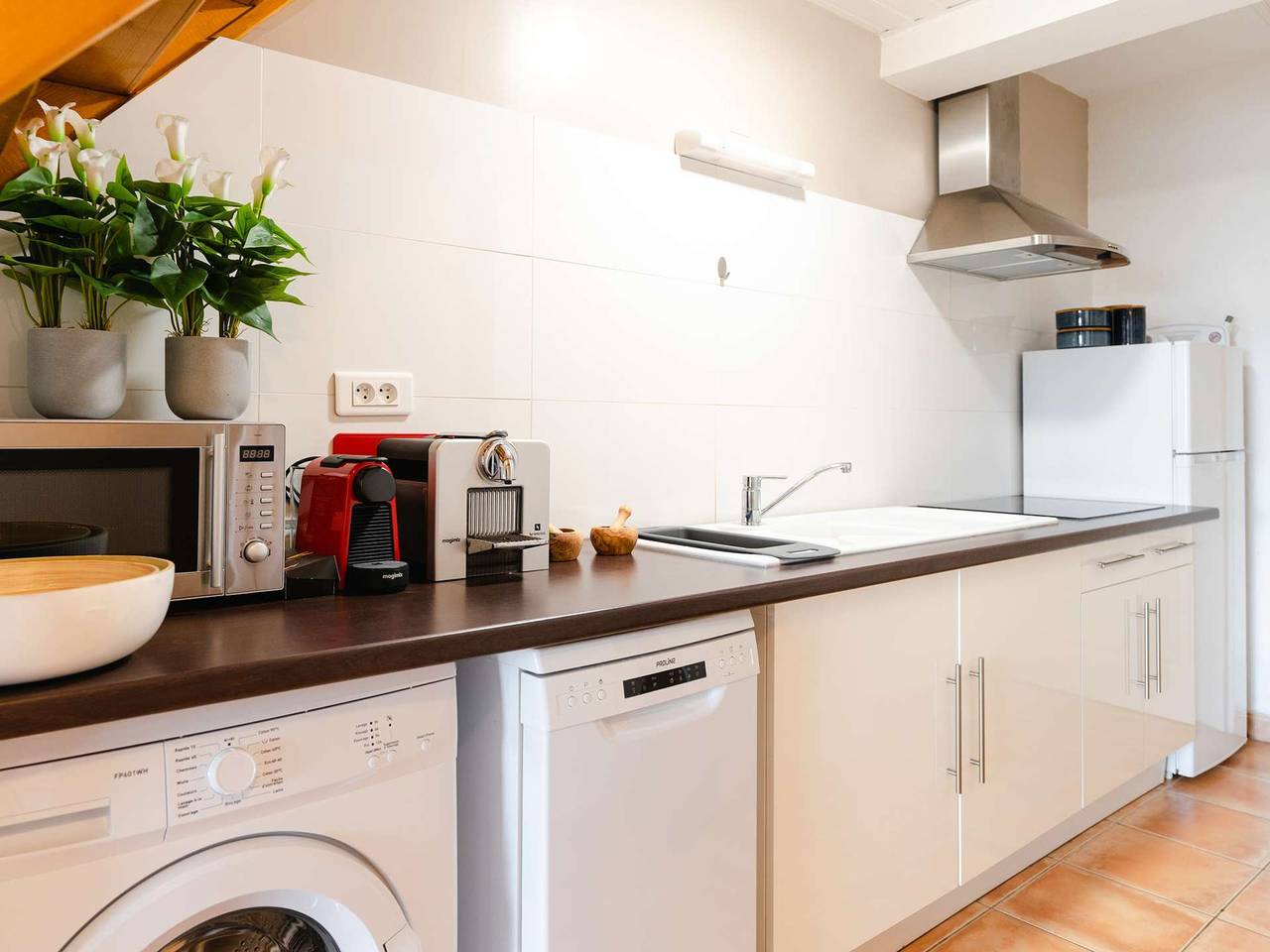 Ganze Wohnung, T2 Mezzanine mit Klima für 5 Pers, Chalets Strand, Parkplatz, Meer in Gruissan in Plage des Chalets, Gruissan
