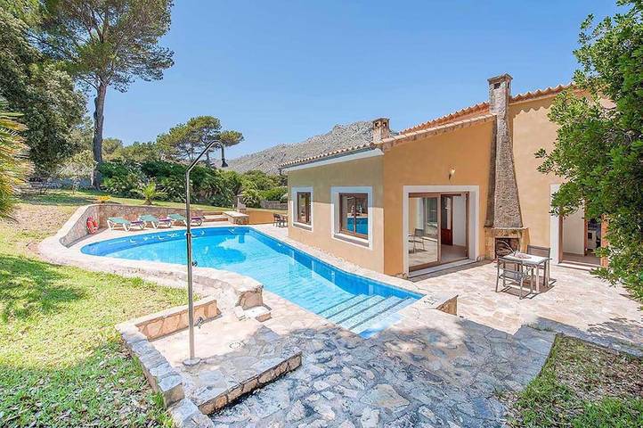 Chalet para 6 personas, con piscina y jardín en Mallorca