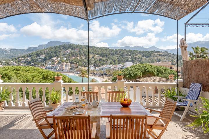 Ferienhaus für 4 Personen, mit Garten in Sóller