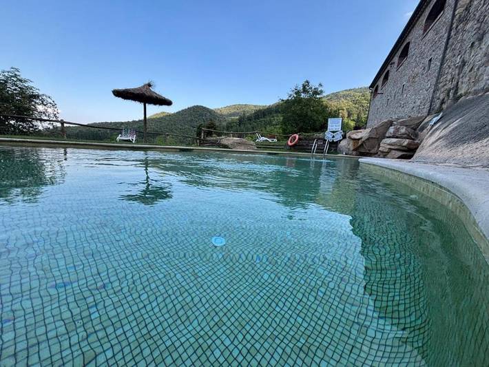 Casa rural para 2 personas, con jardín además de vistas y piscina en Parque natural del Montseny - 4