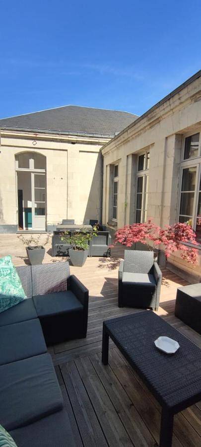 Gîte pour 12 personnes, avec terrasse dans Château de Saumur - 4