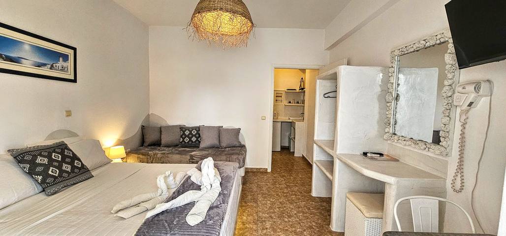 Studio pour 2 personnes, avec balcon