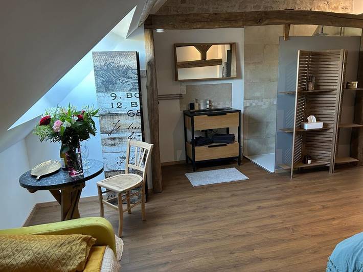 Maison d’hôte pour 5 personnes, avec jardin et vue