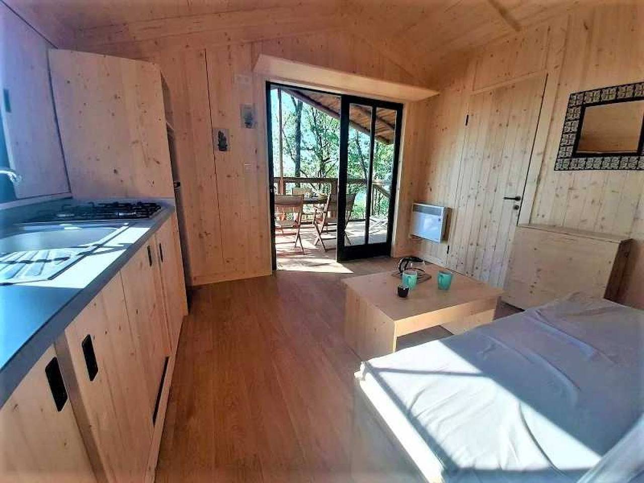 Cabane 3 étoiles - Piscine - efchcf in Saint-Cirq-Lapopie, Causses du Quercy Regional Nature Park