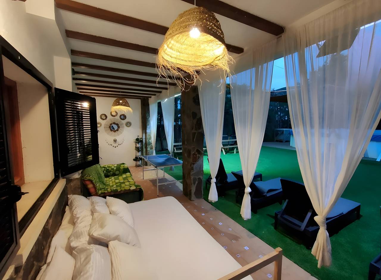 'Villa Del Monte Casa Rural' con vistas a la montaña, Wi-Fi y aire acondicionado in Navahermosa, Provincia de Toledo