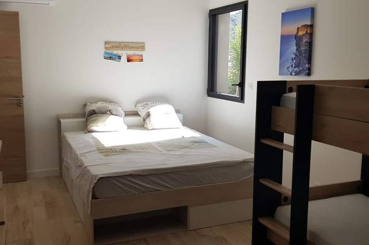 Appartement entier, Appart 6/8 p, sud Ajaccio, terrasse et jardin, proche plages en voiture in Pietrosella, Région d'Ajaccio