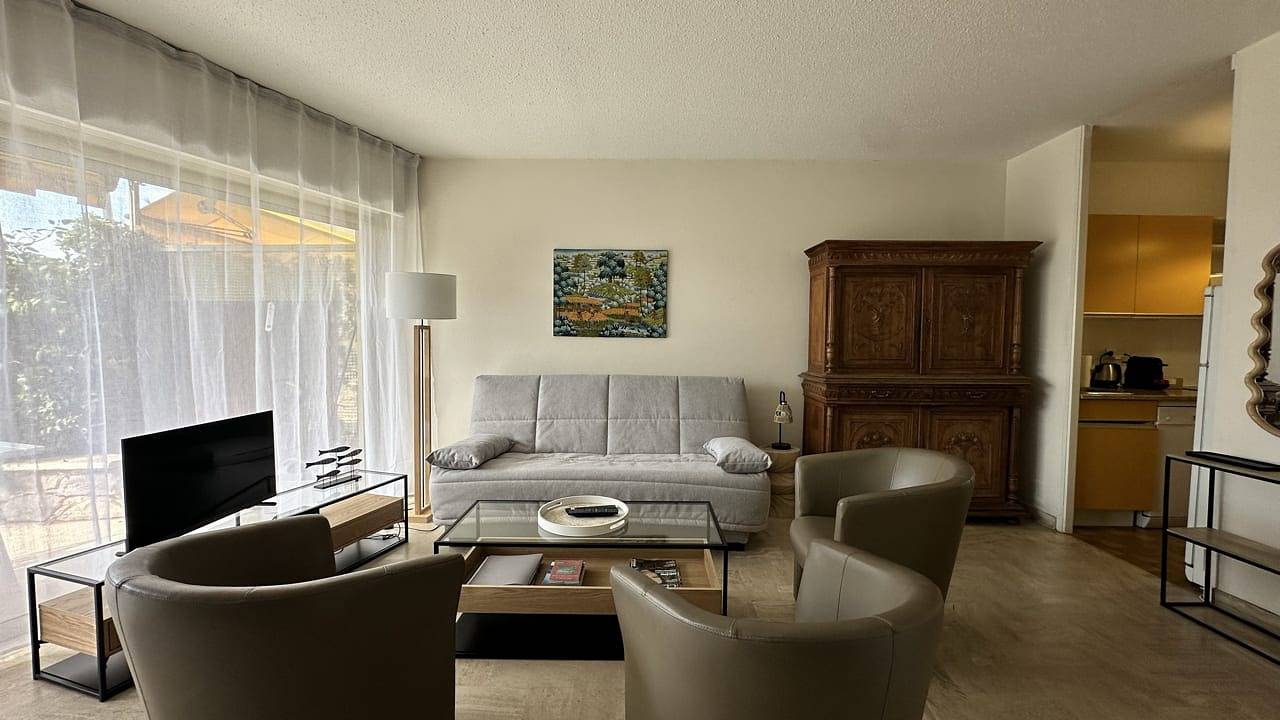Appartement entier, Appartement de vacances pour 4 personnes avec jardin in Cannes, Région de Cannes