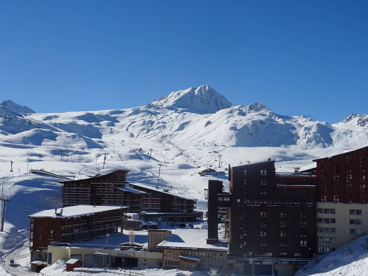 Estudio entero, Estudio para 5 en Arc 2000, vista a pistas, balcón in Les Arcs, Bourg-Saint-Maurice