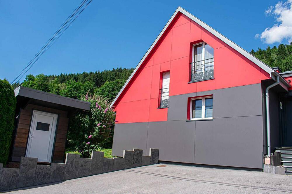 Timber-frame house in the mountains, 10 minutes from the ski slopes in Saint-Maurice-sur-Moselle, Épinal en omgeving