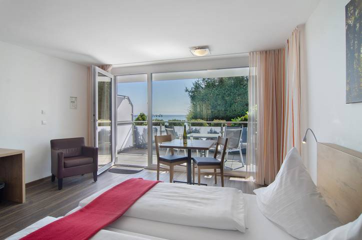 Ferienwohnung für 2 Personen, mit Seeblick und Garten am Bodensee - 4