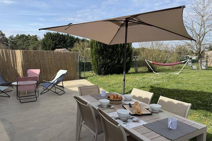 Gîte pour 6 personnes, avec jardin à Ouchamps