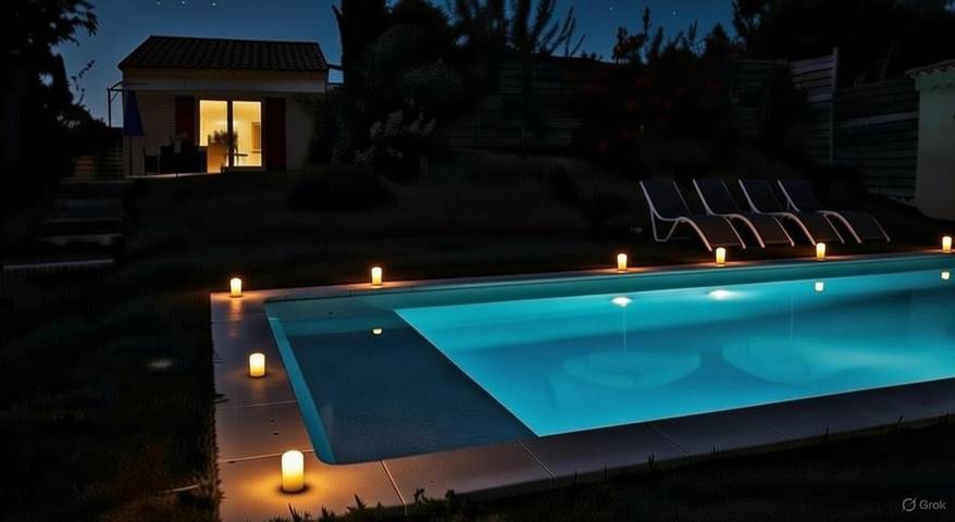 Location de vacances pour 6 personnes, avec jardin et piscine, animaux acceptés à Saint-Maurice-sur-Eygues - 4