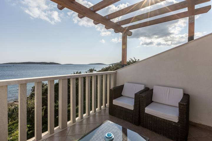 Ferienwohnung für 3 Personen, mit Balkon/Terrasse auf Vis
