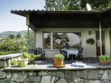 Ferienhaus für 5 Personen, mit Seeblick und Terrasse in Lugano