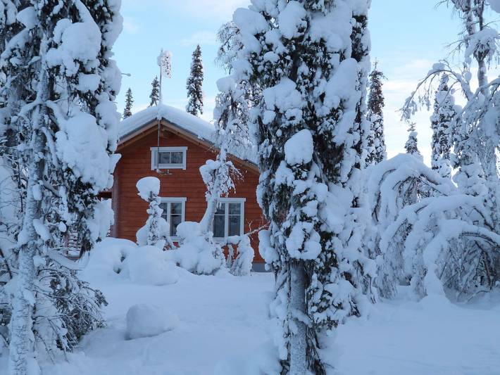 Iltarusko in Lapland
