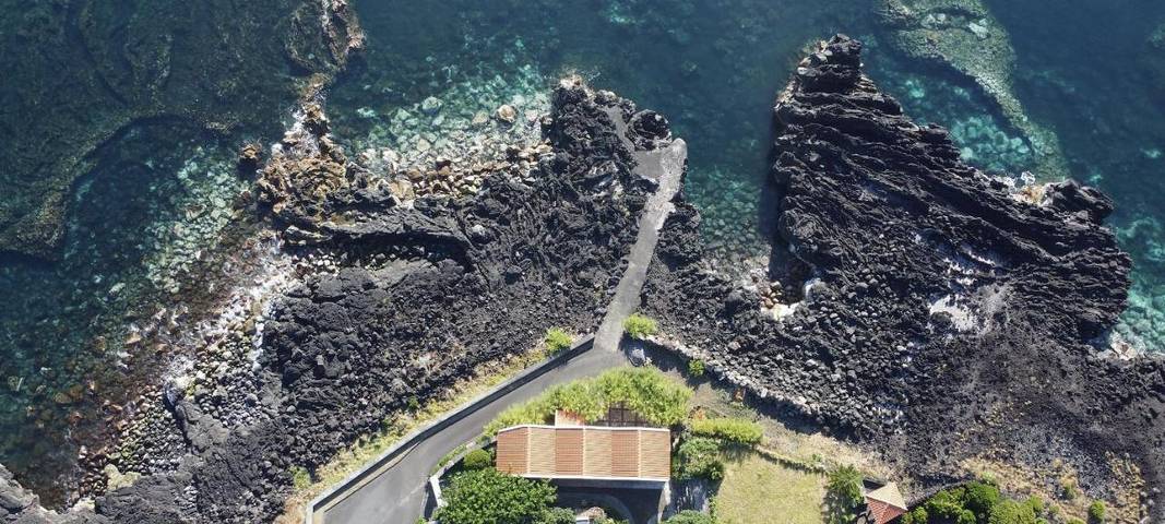 Casa de férias para 4 pessoas, com terraço e vista em São Roque do Pico