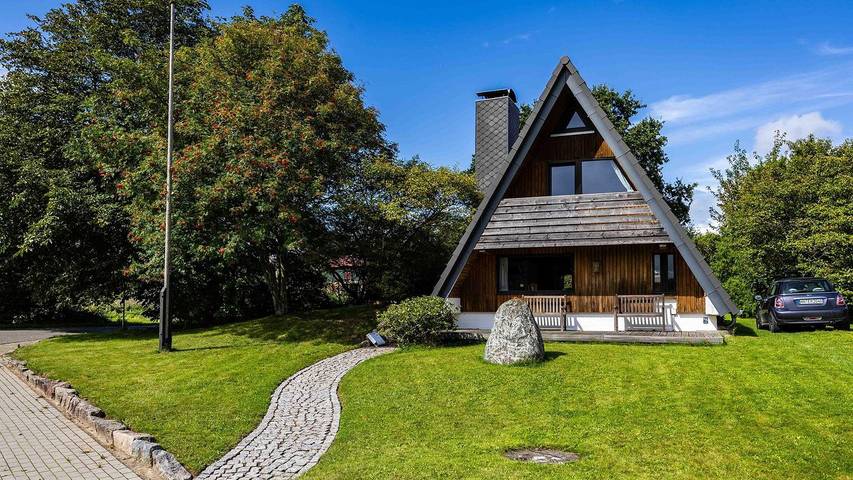 Ferienhaus für 4 Personen, mit Garten in Borgwedel