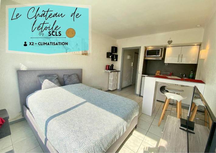 Gîte pour 2 personnes, avec vue, animaux acceptés à Cannes