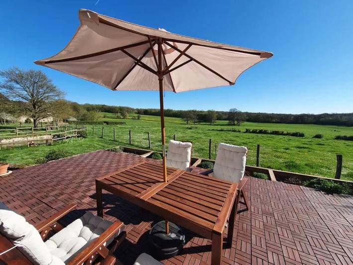 Maison de vacances pour 4 personnes, avec jardin