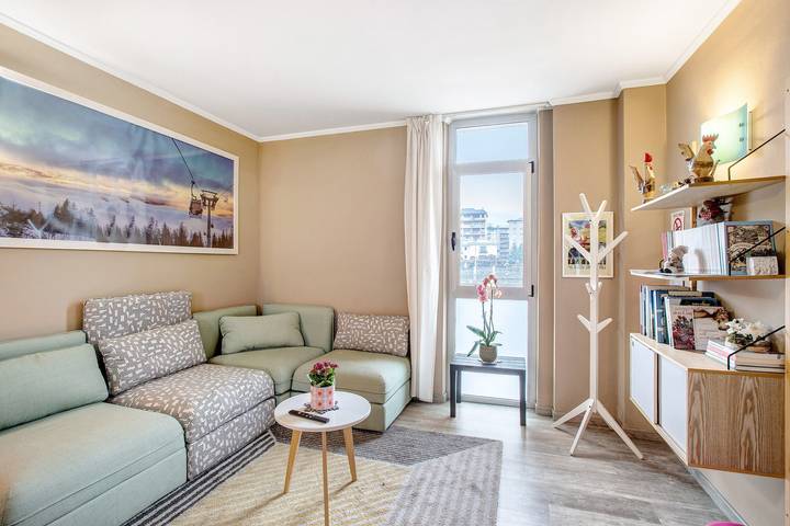 Ganzes Studio, Einzimmerapartment 'Alpen Pila Residenz - 4' mit Bergblick, Wlan und Klimaanlage in Aosta, Walliser Alpen