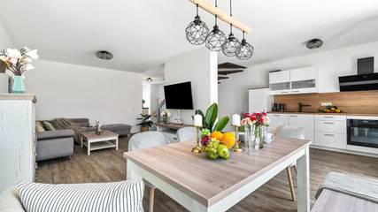 Ferienhaus für 6 Personen, mit Garten und Sauna, mit Haustier in Dänschendorf