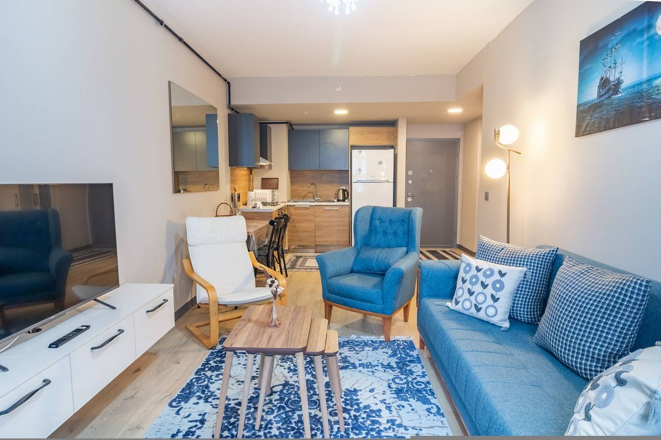 Ganze Wohnung, Cozy Retreat: Modern 1Br Apt in the 18th Floor in Esenyurt, Marmararegion