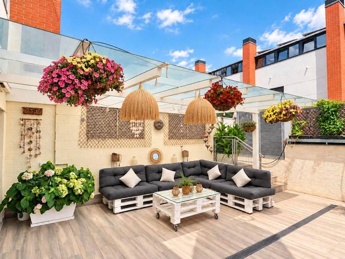 Apartamento para 10 personas, con Balcón y Terraza además de Jardín y Piscina en Rivas-Vaciamadrid