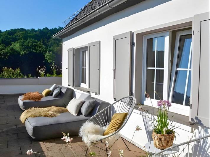 Ferienhaus für 10 Personen, mit Terrasse und Garten sowie Sauna und Ausblick in Kall - 3