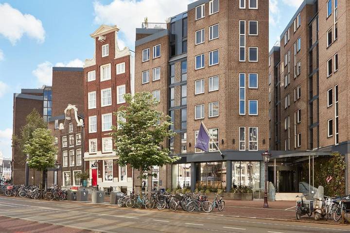Hotel für 4 Personen, mit Ausblick in Anne Frank Haus