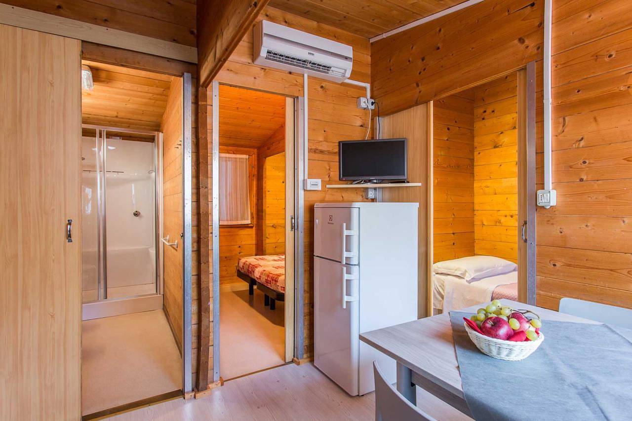 Marina Romea Camping Village Chalet Comfort für 4 Personen  in Ravenna Provinz