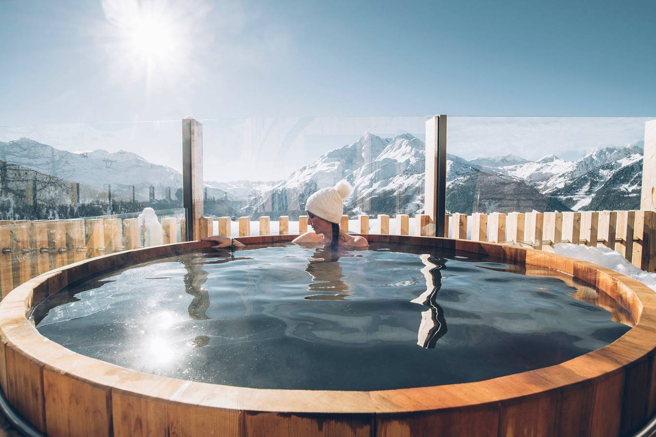 Appartement entier, Appartement de vacances pour 4 personnes avec piscine in La Rosière, Montvalezan