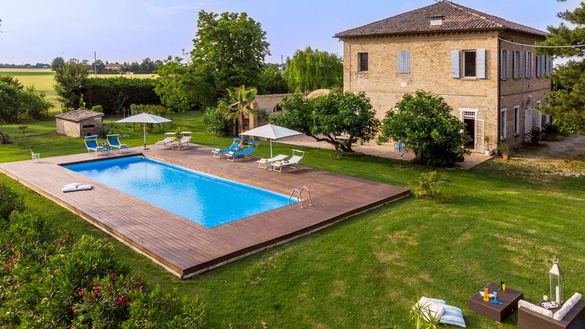 Casa vacanza per 8 persone, con Giardino a Cotignola